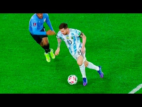Lionel Messi vs Uruguay - WCQ 2022 Qatar 10/10/2021 | English Commentary 1080p |