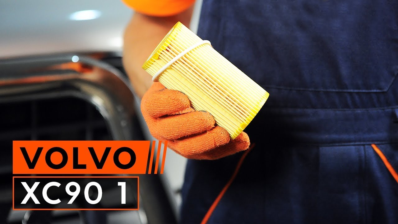 Comment changer : huile moteur et filtre huile sur Volvo XC90 1 - Guide de remplacement