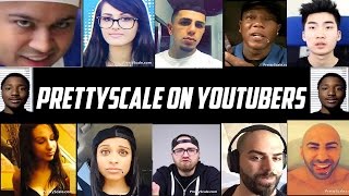 I'M PRETTY | USING PRETTYSCALE.COM ON YOUTUBERS!