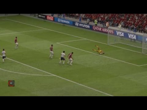 FIFA 19 Werner's driven finesse shot outside the box