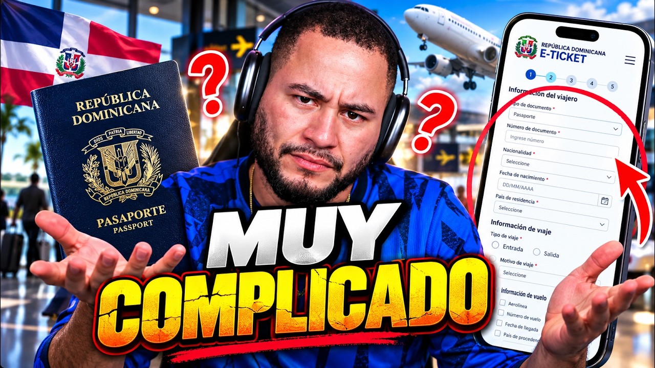 EL PROBLEMA DEL ETICKET EN REPÚBLICA DOMINICANA ! POR FAVOR