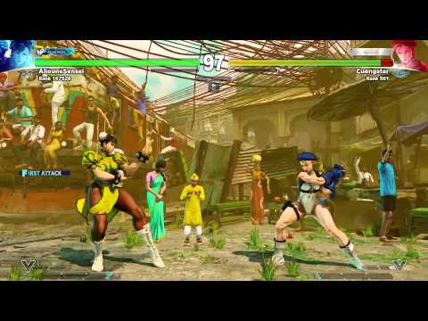2x Alioune (Chun-Li) vs Cuongster (Cammy) - SFV ★60fps/1080p★