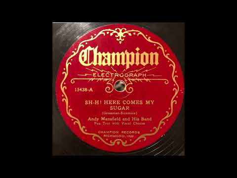 Andy Mansfield and his Orchestra "Here Comes My Sugar" 1928
