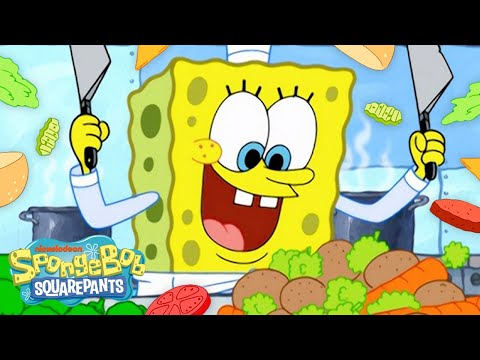1 HOUR of SpongeBob Cooking 🔥🔥🔥 | @SpongeBobOfficial