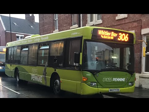 AMAZING ZF: Arriva North East 4661 (NK07FZD) Scania CN94UB/Scania Omnicity