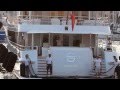 NICHOLAS WOODMAN's US$ 50,000,000 Yacht STEP ONE entering Cannes, France