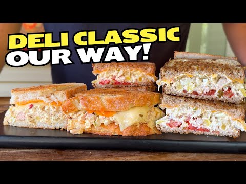 Our Favorite TUNA MELT Sandwich on the Blackstone Griddle - Deli Classic Sandwich Recipe!