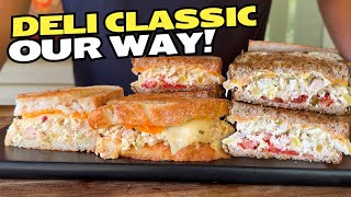Our Favorite TUNA MELT Sandwich on the Blackstone Griddle - Deli Classic Sandwich Recipe!