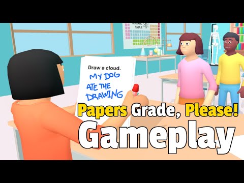 Papers Grade, Please! iOS ANDROID GAMEPLAY | Lion Studios - YouTube