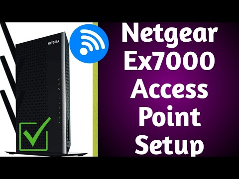 How to Setup Netgear Ex7000 AC1900 As Access Point ? Netgear Extender Setup In AP Mode