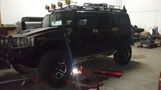 Hummer H2 control arms removal part 1 of the nightmare
