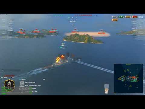 World of warships - Hotspot C cap death match