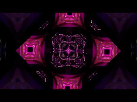 Fractal Flame Kaleidoscope Screensaver -  2 Hrs