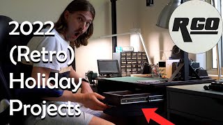 DIY Upgrades to the Repair Desk! (plus other retro-related holiday projects)
