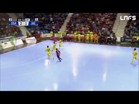 Gol Dani Saldise (3-1) Osasuna Magna - Jaén Paraíso Interior. Play Off 1/4, J2. LNFS