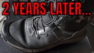 Under Armour Valsetz Leather Tactical Boots: 2 years long term review