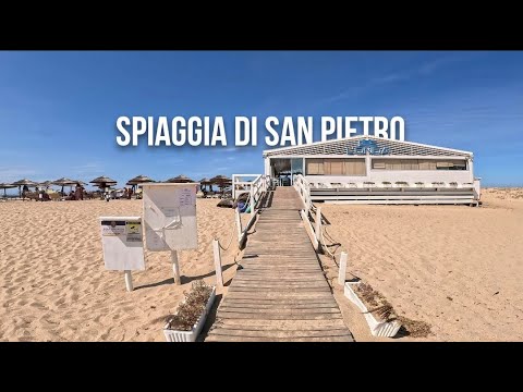 SPIAGGIA DI SAN PIETRO VALLEDORIA SARDEGNA