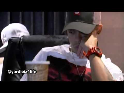 Real Father & Son: Cory Gunz Spazzes On His Father Peter Gunz In The Studio