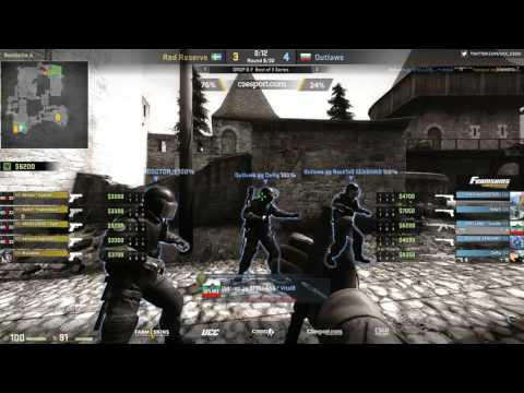 Outlaws vs Red Reserve - Farmskins Championship #1 - map2 - de_cbble [Deq]