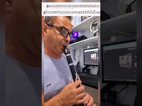 Aluno Gilson, Rubank 16.3 Método Clarinete CCB - Ferraz de Vasconcelos SP