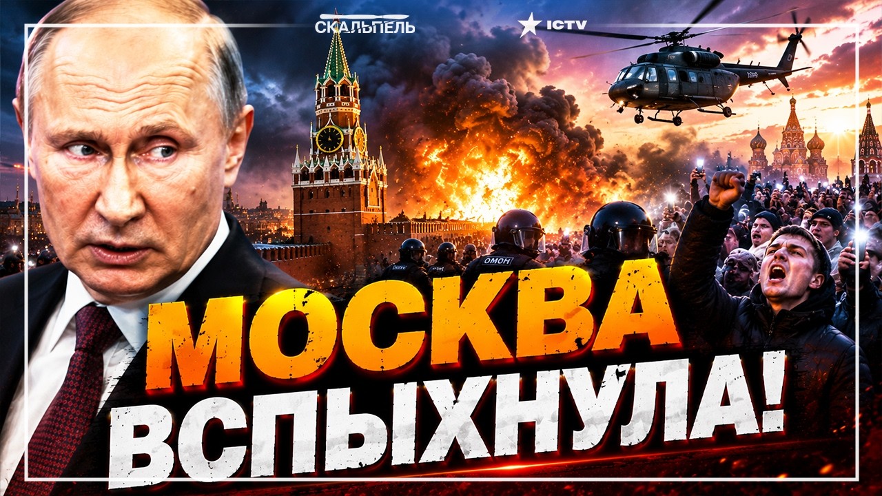 ПУТИНА ЭВАКУИРОВАЛИ ИЗ КРЕМЛЯ?! МОСКВА КИПИТ — "ПУТИН, УМРИ" УЖЕ СМОТРЯТ МИЛЛ?