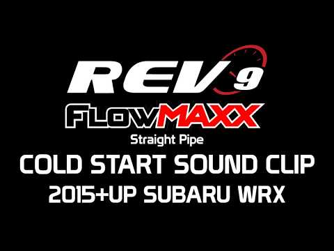 Rev9 CB-1525A Sound Clip - ColdStart - Subaru WRX 2015+