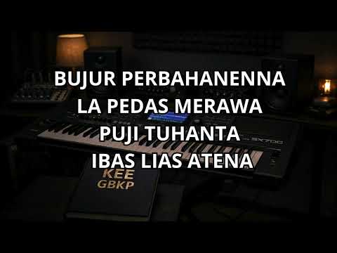 KARAOKE KEE GBKP No 372:1–3 | PUJILAH TUHAN SI BADIA | Lagu GBKP