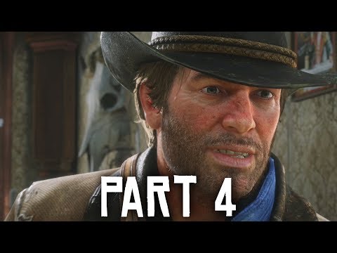 RED DEAD REDEMPTION 2 Walkthrough Part 4 - BAR FIGHT (Full Game)