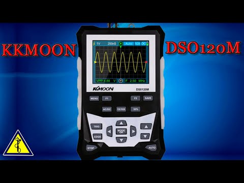 Обзор осциллографа kkmoon 120 МГц с алиэкспресс