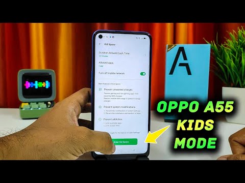 How to Enable Kids Mode in OPPO A55
