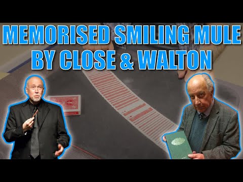 Memorised Smiling Mule By Michael Close & Roy Walton | A Variation Using A Mem Deck