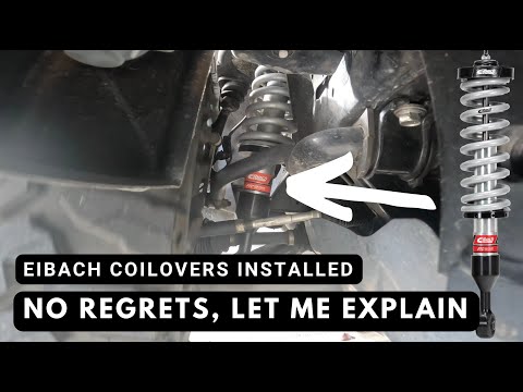 Toyota 4Runner Eibach Coilovers Installed. No regrets, let me explain.