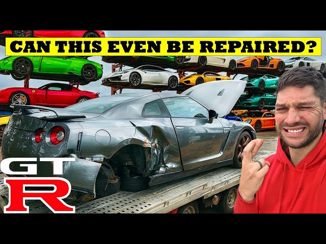 Trying To Fix The Cheapest Nissan GTR R35 In The Uk!...