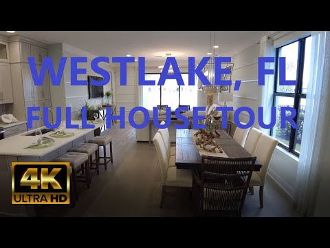 4K 60FPS UHD - 2022 Westlake Florida - Full Walking Tour Of Model Home