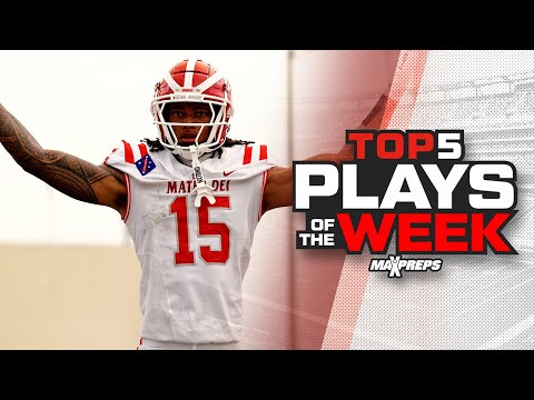 MaxPreps High School Football — Top Plays