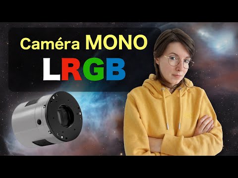 CAMÉRA MONOCHROME : comment passer du N&B à la couleur (tuto traitement débutant)