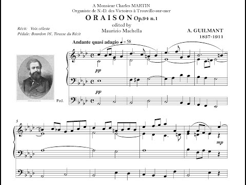 A. Guilmant (1837-1911): Oraison op. 94 Nr. 1