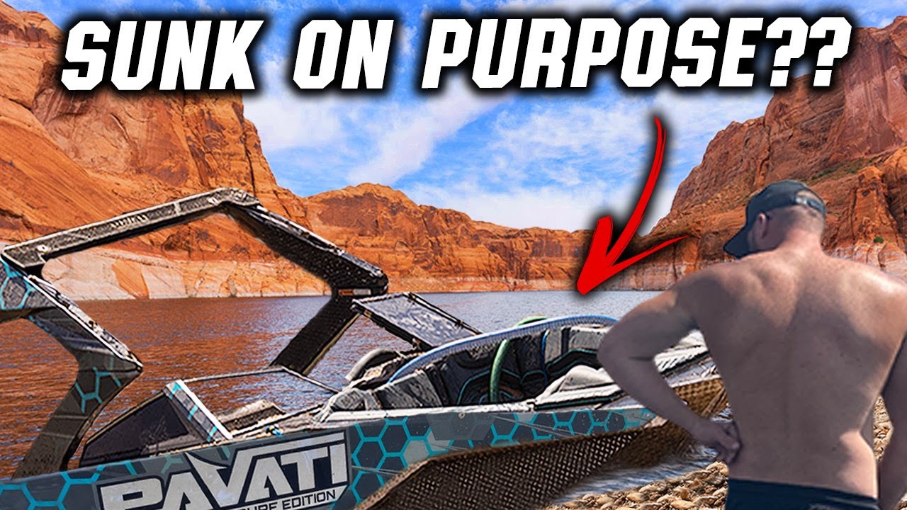 Did I Sink My New Pavati Boat On Purpose For YouTube Views?