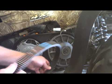 Part 4 How to change drive belt on Polaris 500