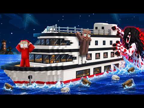 Överlever ett HEMSÖKT SKEPP i Minecraft..