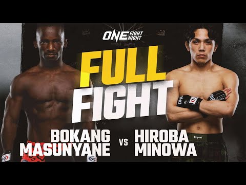 Bokang Masunyane vs Hiroba Minowa full fight