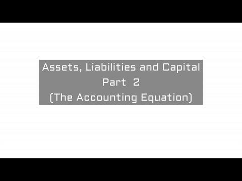 ACCOUNTING EQUATION + TERMINOLOGIES