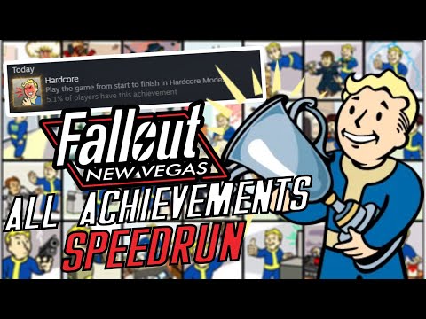 Fallout: New Vegas All Achievements Speedrun in 3:47:31 (World Record)