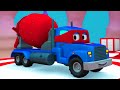 Truk Pengaduk Semen Carl Si Truk Super Truk Kartun Untuk Anak Anak L Indonesian Cartoons F