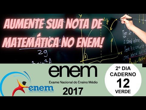 AUMENTE SUA NOTA DE MATEMÁTICA NO ENEM! PROBLEMAS INTERPRETATIVOS - ENEM 2017 (LIBRAS) QUESTÃO 146.