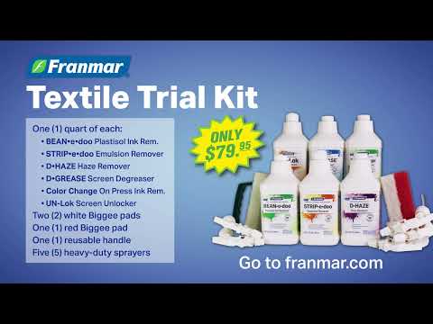 Franmar's Textile Trial Kit