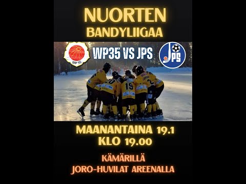 19.1.2026 Nuorten Bandyliiga WP 35-JPS
