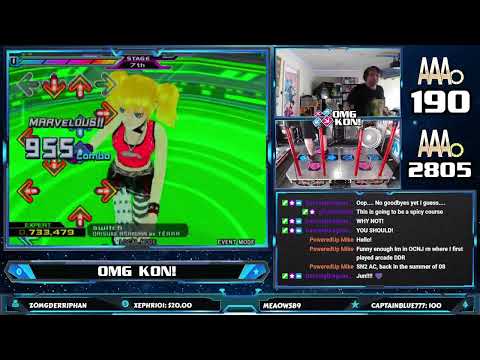 OMG KON! | SuperNOVA2 Challenge Course 100% 941,805 (S-EXPERT) 117 GREAT/3 GOOD [DDR SuperNOVA2]