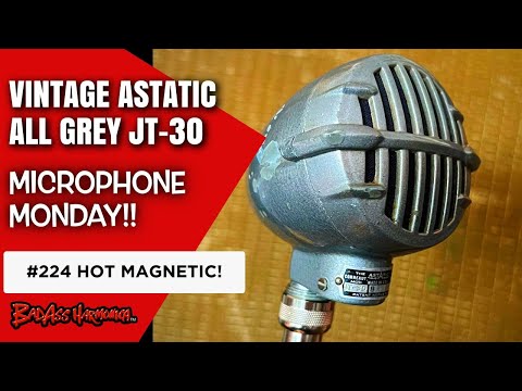 Best Blues Harmonica Microphones | All Grey Astatic JT-30, Custom Microphone - Microphone Monday 224