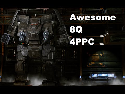 MechWarrior Online : AWS-8Q The Quark (4x PPC, 1x MLas, STD300)